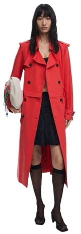 Desigual TRENCH_MULTIRED, 3092 ROJO, XL