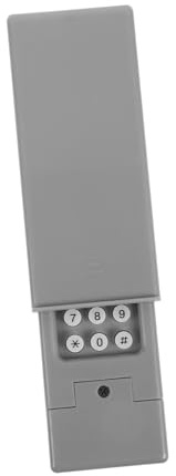 NUOBESTY Telecomando Della Porta Del Garage Apri Della Porta Del Garage Universale Porta Del Garage Senza Fili Senza Chiave Sostituzione Tastiera Wireless Per Apricancello Addominali Grigio