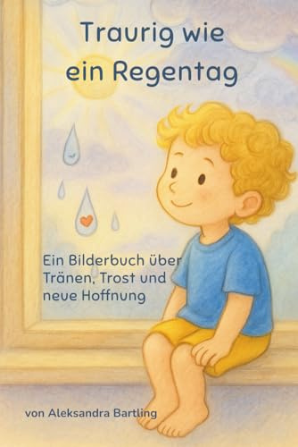 Traurig wie ein Regentag: Ein Bilderbuch über Tränen, Trost und neue Hoffnung