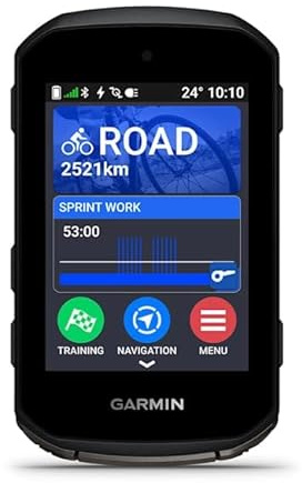 Garmin Edge 850 - Ordenador GPS para Bicicleta, Solo Dispositivo, hasta 12 Horas de duración de la batería, Pantalla táctil de Colores Vivos con Botones Que Muestra mapas y estadísticas con Detalles