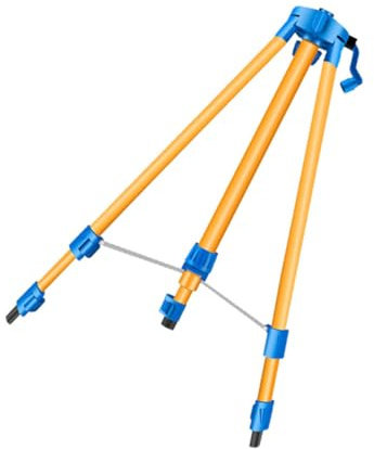 GALPADA Aluminum Alloy Telescopic Support Rod Tripod for Level Bracket Infrared Level Stand with Retractable Design Portable for Engineers Surveyors Contractors