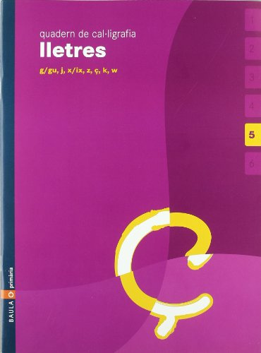 Quadern Cal.ligrafia Lletres 5