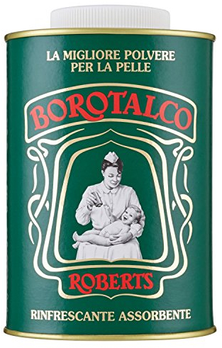 Borotalco Talkum Puder - 500 g (6er Pack) - Schweißkontrolle & Wasserabweisung - Talc - 500 g