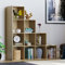 Vida Designs Durham Treppenregal Bücherregal Regale Aufbewahrung Organizer Wohnzimmer Möbel (10 Würfel, Eiche)