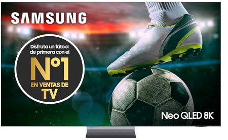 Samsung TV 85 Pulgadas Neo QLED QN900D 8K Mini LED con la Mejor Resolución con Inteligencia Artificial, el Mejor Sonido con IA, el Mejor Smart TV y el Mejor Diseño con Infinity Air Design