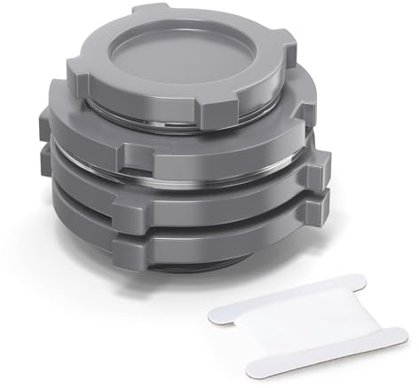 ERGAOBOY 1 piezas de accesorios de PVC BSP de 3 pulgada para tanques de agua negros, adaptadores con tapones y juntas para barriles de lluvia, acuarios y estanques