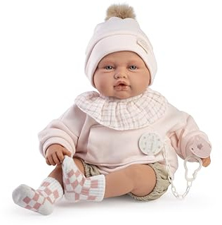 Muñecas Antonio Juan | Babydoo posturitas Urban | Cuerpo de Tela 50 cm | Ref. 18313 - Colección 2026