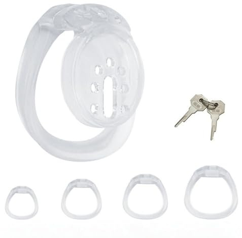 Transparent D-Stil Sport Och Fitness Skyddande Bur TillbehöR, LäTt Att BäRa, BäRbar, Med 4 Reservdelar Och En Nyckel.