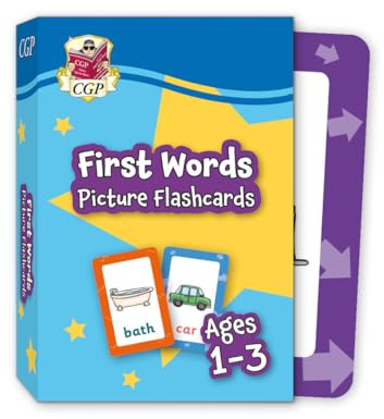 First Words Picture Flashcards for Ages 1-3 (CGP Preschool Activity Books and Cards)