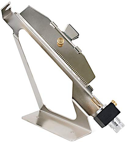 RainbowBeauty Einstellbare Fletching Jig Bogenschießen Fletching Jig Aluminium Fletch Gerade Klammer Pfeil Feder Stick Tool Für Outdoor-Sportzubehör