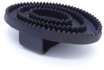 Large Soft Rubber Grooming Curry Comb for Horses and Pets