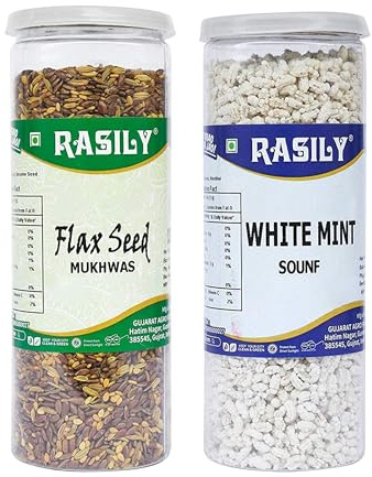 Rasily Flax Seed & White Mint Mukhvas Combo_Packing May Vary