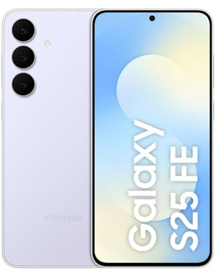 Samsung Galaxy S25 FE mit Galaxy AI, Handy mit Android, 6,7 Zoll FHD-Display, 50 MP Kamera, 256 GB Speicher, 8 GB RAM, 4.900 mAh Akku, Icyblue, 3 Jahre Herstellergarantie [Exklusiv auf Amazon]