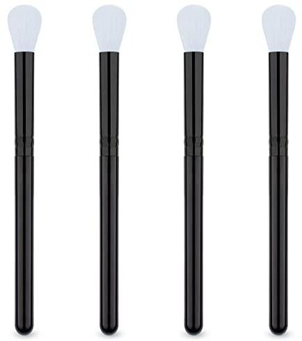 4Pcs Extension Eyelash Shampoo Brushes Cleansing，Urtlia Fluffy Lash Eye Shadow Wash Makeup Brush Set