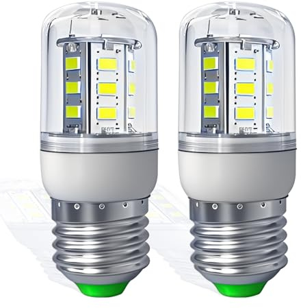 Fognor Refrigerator Light Bulb for Frigidaire Light Bulb Replacement-2 Pack