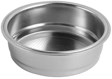 OUDQFCJ Cesta de filtro de 51 mm, colador de café expreso compatible con Delonghi, Breville, Dedica para cafetera espresso reutilizable de acero inoxidable, accesorio de calidad