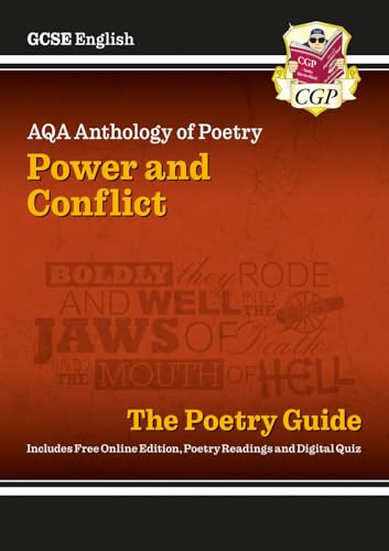 GCSE English AQA Poetry Guide - Power & Conflict Anthology inc. Online Edition, Audio & Quizzes: for the 2027 and 2028 exams (CGP AQA GCSE Poetry)