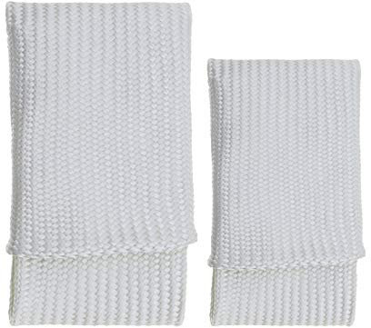 be in your mind 2pcs L & XL Tig Gant de Soudage Doigt Bouclier Thermique en Fiber de Verre Résistance à Haute Température Anti-Coupe Blanc