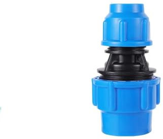 MiJunHD Connettore dritto per riduzione per tubi in PE, da 32 mm a 20 mm, riduttore, raccordo in plastica, raccordi rapidi per irrigazione da giardino e agricoltura (1 pezzo)