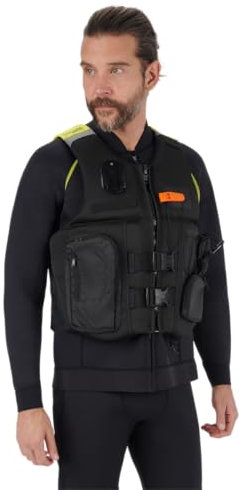 Explorer Airflow Schwimmhilfe Schwimmweste Erwachsene (schwarz, XL)
