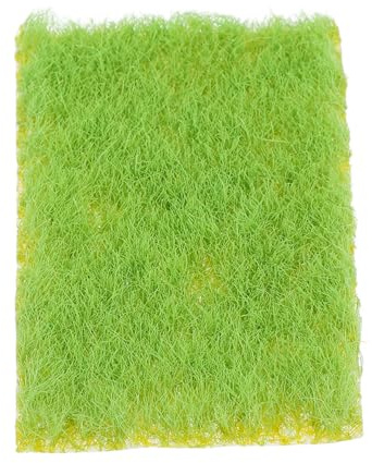 BAZEITFLOW Racimo De Césped Simulado para Miniaturas Decoración Artesanal De Jardines Modelo De Planta Artificial Densa y Realista para Dioramas y Paisajes Maquetas