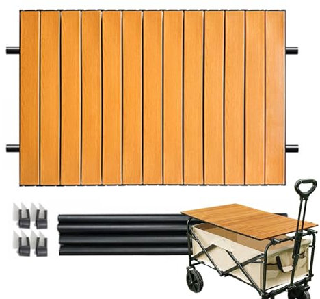 Mesa para acampar, tablero de carritos de jardín,Tablero de mesa plegable de metal de escritorio - Dominio pesado, 29.5x21.6 pulgadas, herramienta de mochilero, suministros de picnic portátiles para b