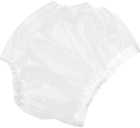 HONMEET Windelüberhose 66-100cm Erwachsene Tpu Wiederverwendbare für Weiße Inkontinenz Inkontinenzunterhose Passend für Taillenumfang Schutz bei Alltag