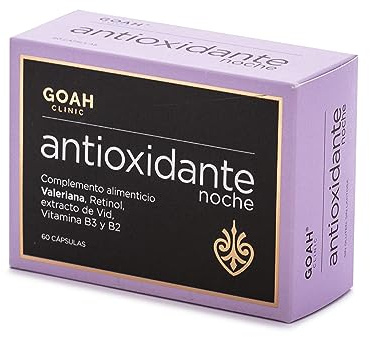 Antioxidante Noche – Goah Clinic, Cosmética en cápsulas, Nutricosmética para rejuvenecer mientras duermes