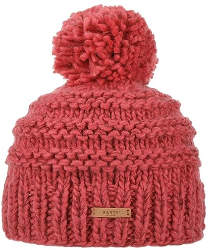 Barts Jasmin Bommelmütze Beanie Wintermütze (DE/NL/SE/PL, Alphanumerisch, Einheitsgröße, pink)