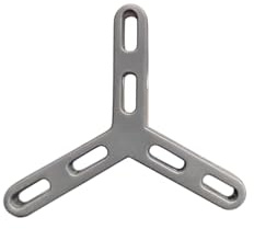 Hexagonal Tile Spacer leave a gap 4.7mm (3/16 Inch) Plastic Hexagon Tile Spacers - 100 pcs per Pack | Precision Grout Spacers for Floor & Wall Tiling (Gray)