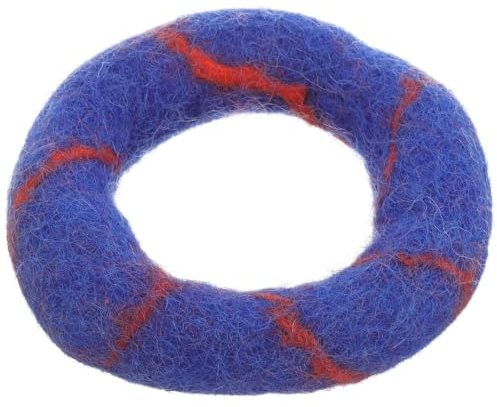 SOIMISS Coussin pour Bol Chantant Bouddhiste en Feutre de Laine Bleu, Protection, Coussinet Fait Main pour Contemplation et Relaxation
