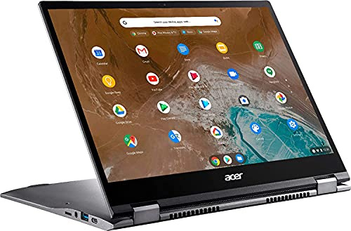 Acer Chromebook Spin 713 2-in-1 13.5in 2K LED Touch Screen Intel i5-10210U up to 4.2GHz 8GB Memory 128GB SSD Backlit Keyboard Steel Gray (Renewed)