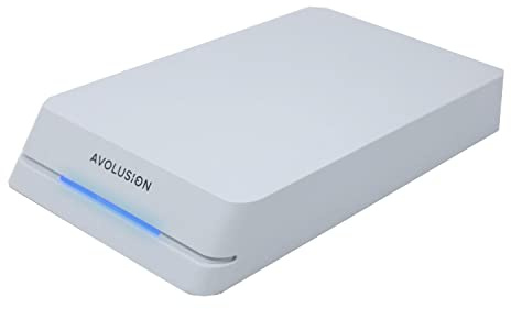 Avolusion HDDGear Pro 8TB 7200RPM USB 3.0 External Gaming Hard Drive (for PS5) White (Renewed)