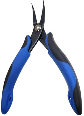 FORMA S.F. Racket stringing tools 6 Nose Pliers with Bent Tip -Carbon Steel 6 BENT NOSE PLIERS ESD