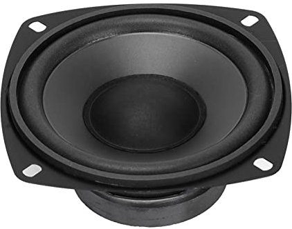 Akozon Altavoces Coaxiales de Rango Medio de 400 W, Altavoces de de Sonido para Automóvil de Alta Potencia de 4 Pulgadas, Estéreos Negros de Calidad Clara para Automóviles y