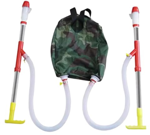predolo Épandeur de Granulés pour L'épandage de Fumier Agricole, économique et Transportable à L'arrière. Distributeur de Sacs de Ramassage, Tube métallique Double