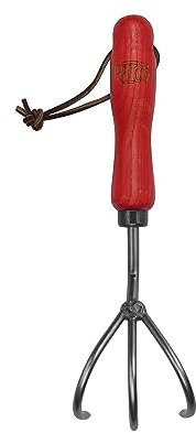 FELCO 411 Gardening Hand Tool - Cultivator Forged Boron Steel Ash Handle