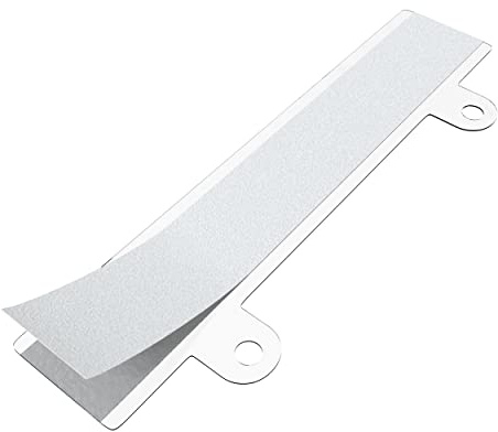 KLEBASTO Bandes de classement autocollantes | Non fente | Bandes de reliure à coller | Dispositif de classement autocollant pour dossiers, dossiers, cahiers et fichiers (100, transparent)