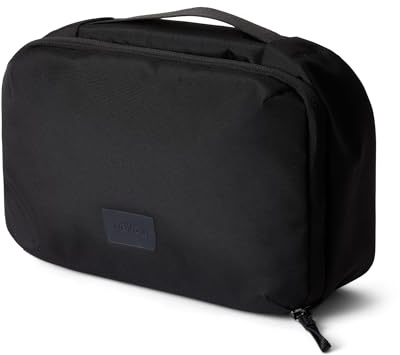Bellroy Hanging Toiletry Kit 3L, resenecessär - Black | 3 l hängande necessär för herr och dam, gjord för resor