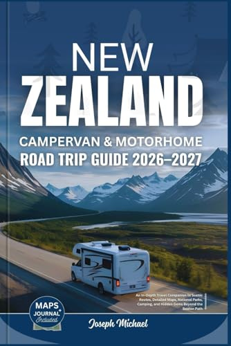 NEW ZEALAND CAMPERVAN AND MOTORHOME ROAD TRIP GUIDE 2026 - 2027: An In-Depth Travel Companion to Scenic Routes, Detailed Maps, National Parks, Camping, and Hidden Gems Beyond the Beaten Path