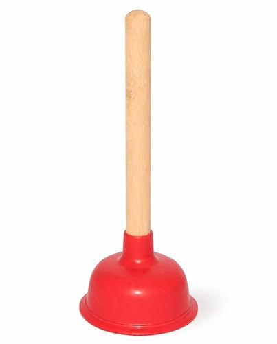 Navoys 4.3 Sink Plunger with 9 Handle – Strong Suction Rubber Drain Plunger for Kitchen & Bathroom, Sinks, Shower Drain, Bathtubs (4.3 Head / 9 Handle)