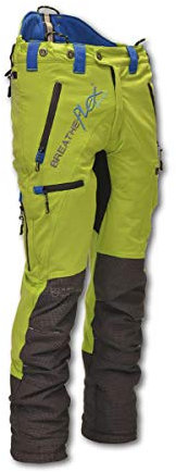 ARBORTEC Breatheflex Pro Green Type C Pantaloni di protezione antitaglio con protezione completa, verde, XL