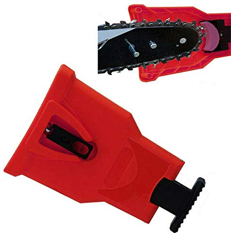 Yellow/Green/Red Chainsaw Teeth Sharpener or Sharpen Stone Bar-Mount Chain Sharpening Tool