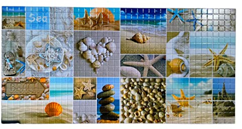 Eternal Parquet MAXI Pannelli 3D HI-RES Rivestimento a parete in PVC - MOSAICO MARE - Realistici e isolanti.