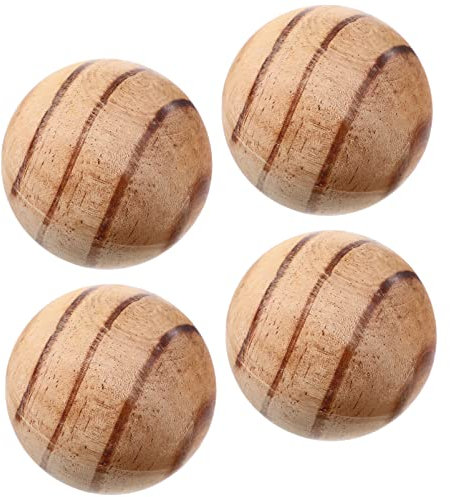 BESPORTBLE 4 Stück Krocket Rollende Bälle Im Freien Sport-Boccia-bälle Boccia Im Freien Outdoor-sportbälle Gras Rollende Kugeln Boccia-Spiel Freizeit Boccia Einstellen Tragbar Kind