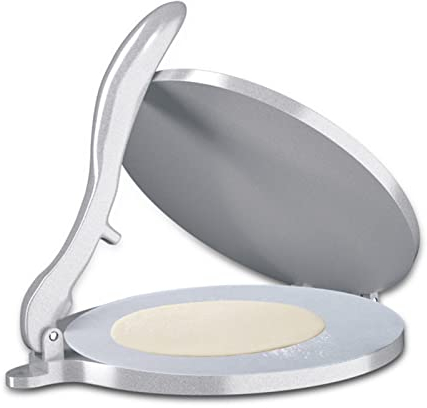 Presse à tortilla mexicaine 20,3 cm - Moule multifonction - Moule à raviolis manuel pour fabrication de crêpes