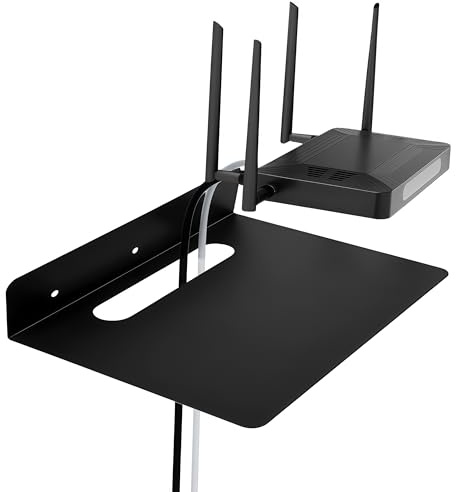 MZDMY Steel Floating Shelves for Wall,Small Wall Shelf，Bookshelf Living Room Bedroom Home Office Bathroom，Little Mini Tiny Display Hanging Shelves for Books/Storage/Room Decor (Black 9.06x6.5in)