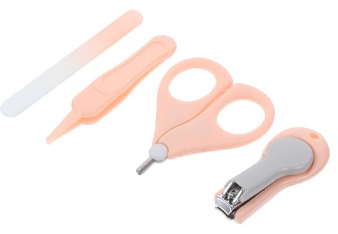 SUPVOX Cortaúñas Para Kit De Cuidado De Uñas Para Bebés Cortaúñas Para Recién Nacidos Tijeras Para Uñas Para Bebés Kit De Cuidado Personal Para Recién Nacidos Tijeras Bebbe Recien Bebe Pa