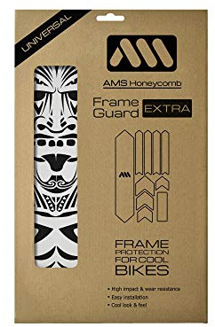 All Mountain Style Unisex's High Impact Frame Guard XL, Clear/Maori, X-Large