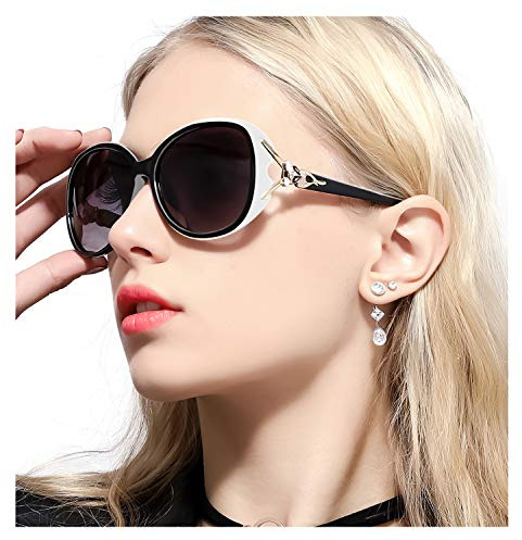 FIMILU Polarized Sunglasses Womens Classic Oversized Glasses Anti-Glare Lens UV400 Protection Fashion Retro